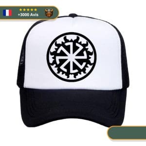 Casquette Scandinave | Noir et Blanc