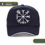 Casquette Boussole Viking | Bleu et Blanc