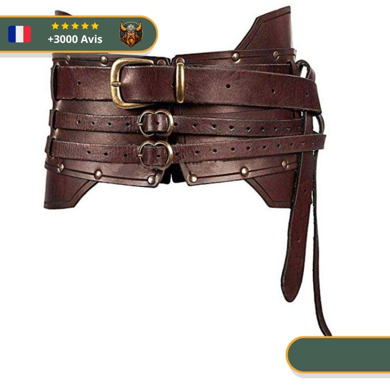 Ceinture Viking Historique brun