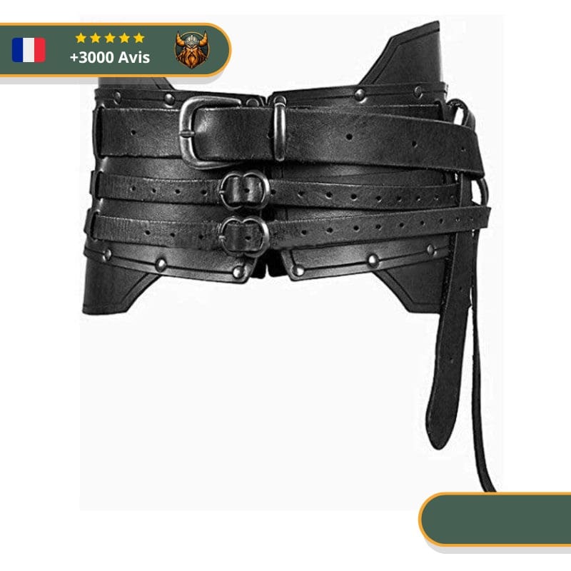 Ceinture Viking Historique noir