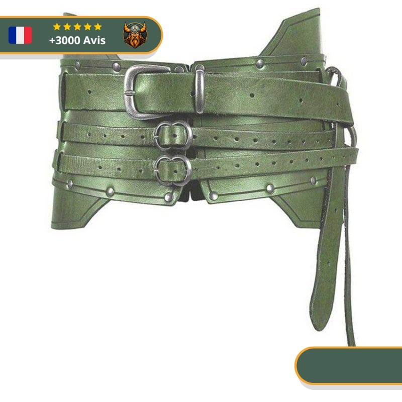 Ceinture Viking Historique vert