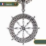 Collier Viking Floki (Argent Massif)