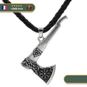 Collier Viking Hache Valknut