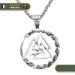 Collier Viking Ouroboros du Valknut