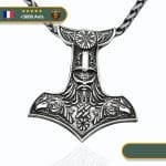 Collier Guerrier Suedois | Argent