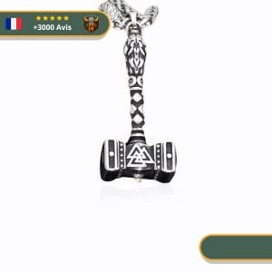 Collier Marteau Odin | Argent