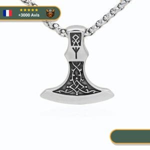 Collier Hache Nordique | Argent