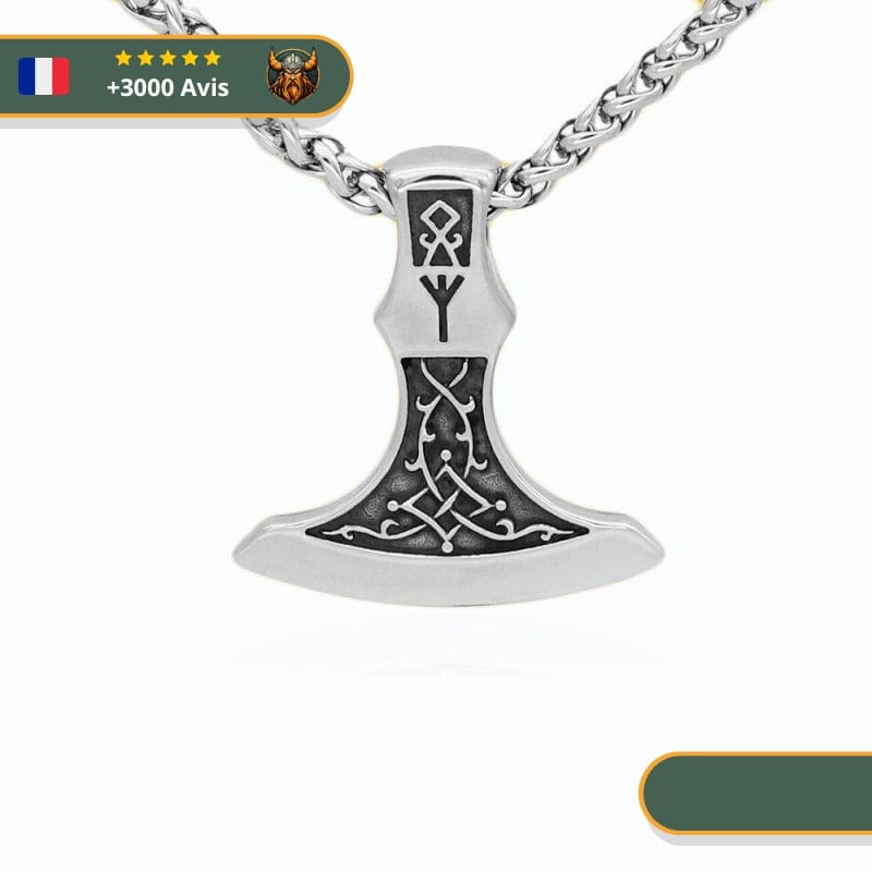 Collier Hache Nordique | Argent