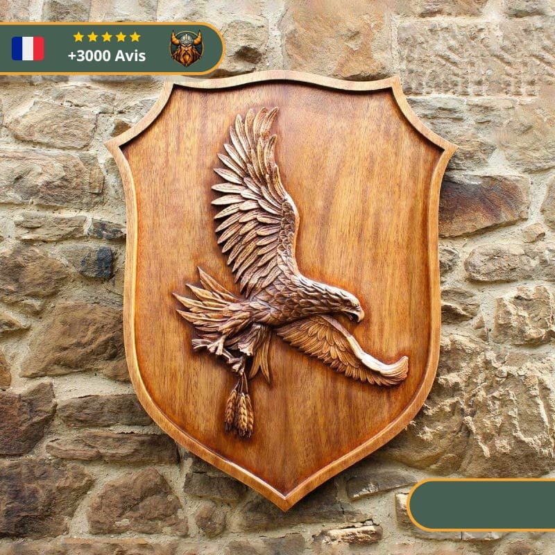 Art Mural Viking Aigle Vidofnir – Image 3