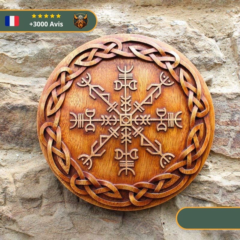 Art Mural Viking Étoile Vegvisir – Image 3