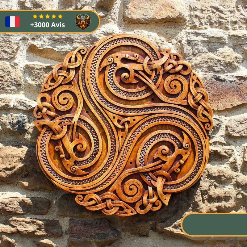 Art Mural Viking Triskèle – Image 4