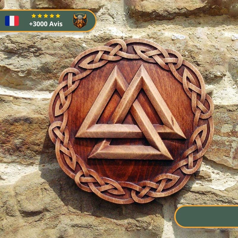 Art Mural Viking Valknut – Image 3