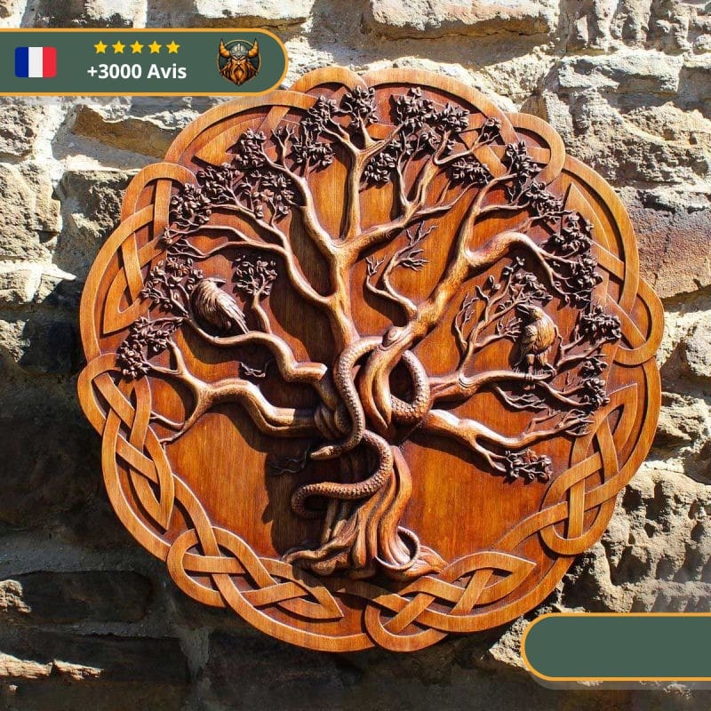 Art Mural Viking Yggdrasil – Image 3