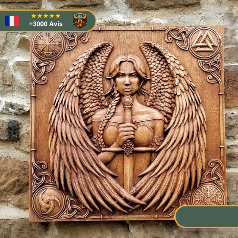 Art Mural Viking Valkyrie – Image 3
