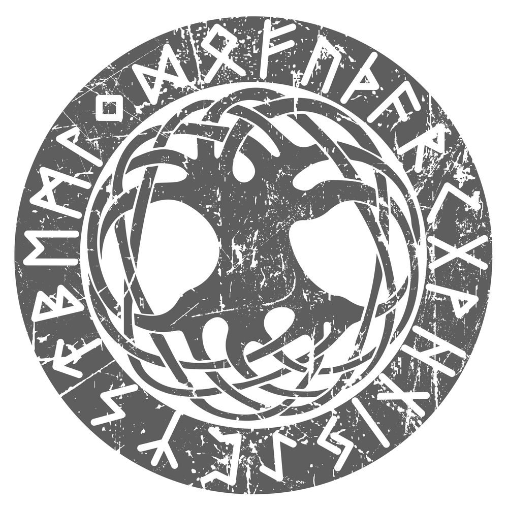 Symbole de l'arbre de vie - Yggdrasil