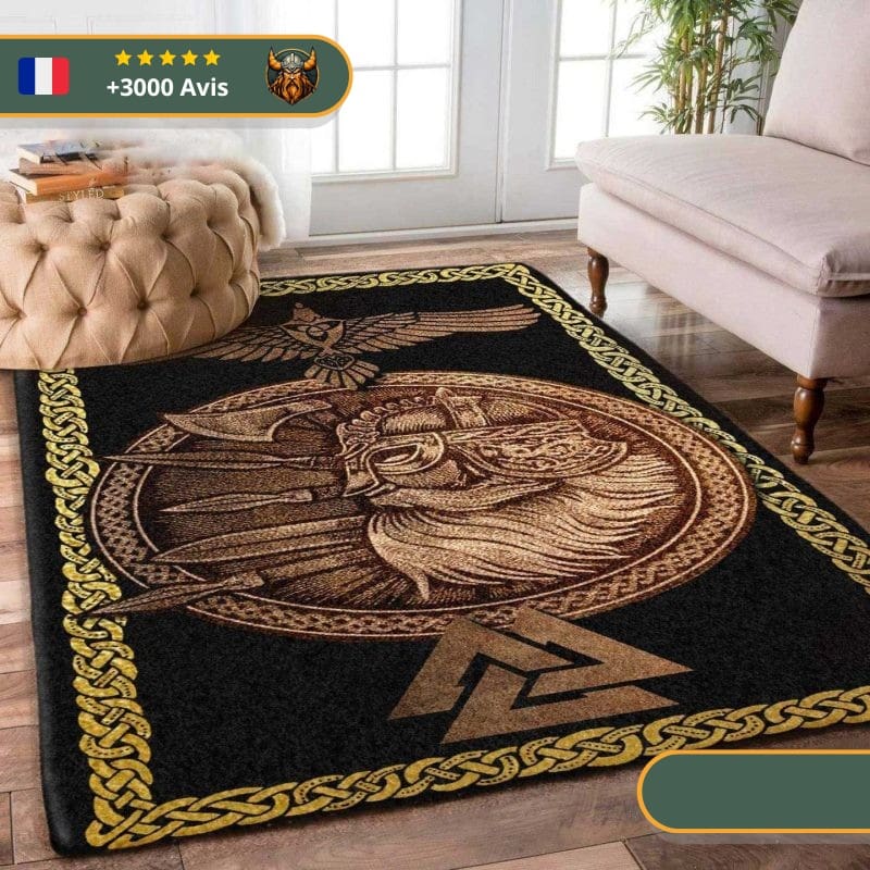 Tapis Viking Guerrier Odin