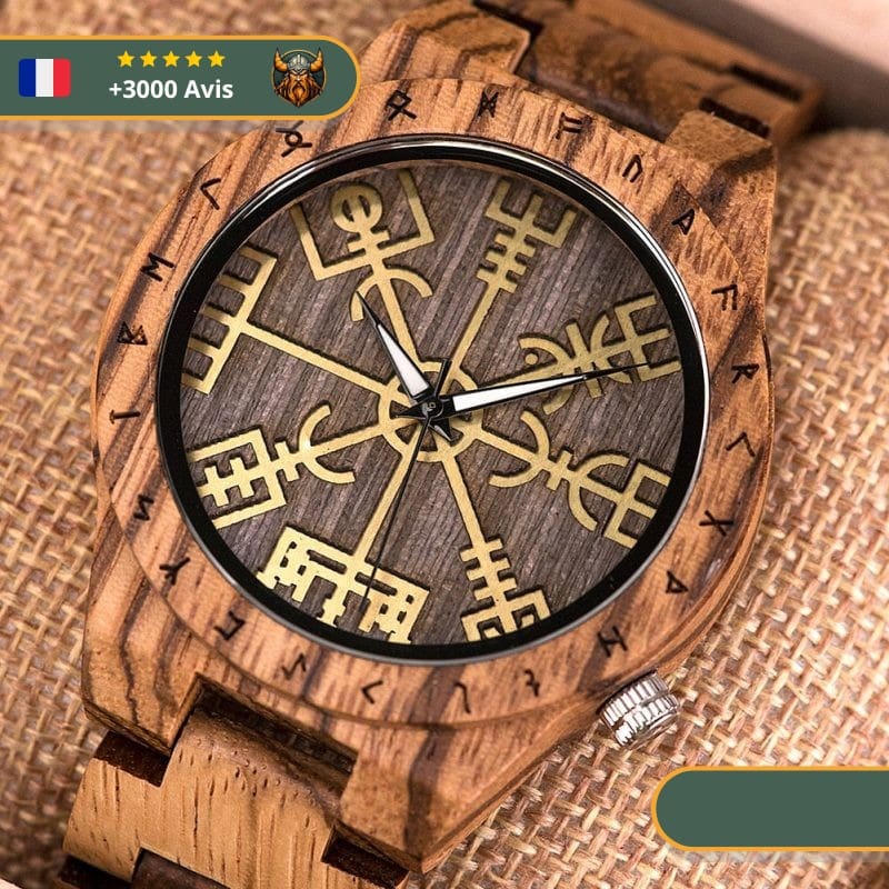 Montre Scandinave Esprit Bois | Marron Clair – Image 3