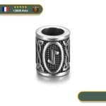 Perle En Acier <br>Rune Eihwaz</br> Viking Shop