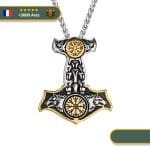 Collier Viking <br>Mjolnir et Fenrir</br> Viking Shop
