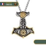 Collier Viking Mjolnir et Fenrir Viking Shop