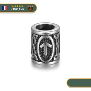 Perle En Acier <br>Rune Teiwaz</br> Viking Shop