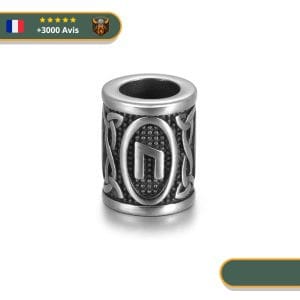 Perle En Acier <br>Rune Uruz</br> Viking Shop