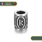 Perle En Acier <br>Rune Raidho</br> Viking Shop