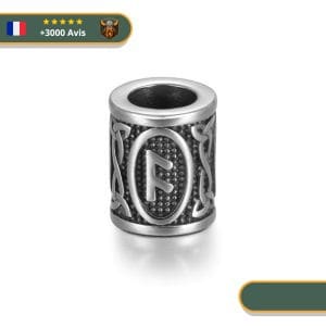 Perle En Acier <br>Rune Ansuz</br> Viking Shop