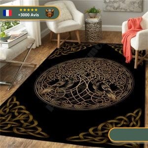 Tapis Viking Arbre d'Odin