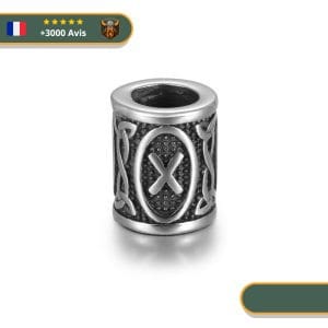 Perle En Acier <br>Rune Gebo</br> Viking Shop