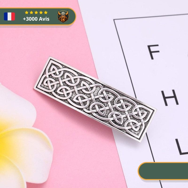Broche Viking Yidu | Argent – Image 3