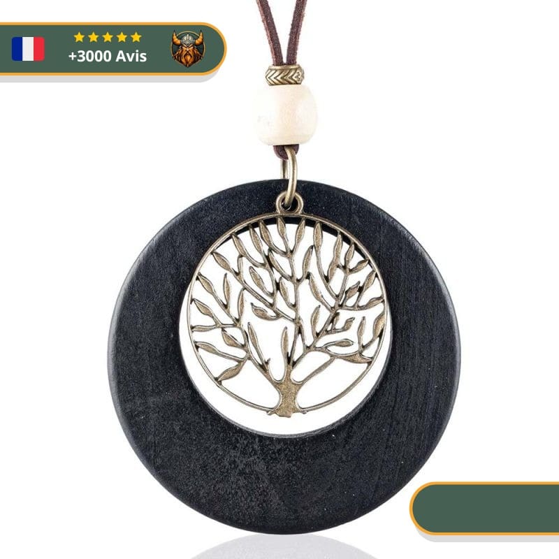 Collier Viking Arbre De Vie