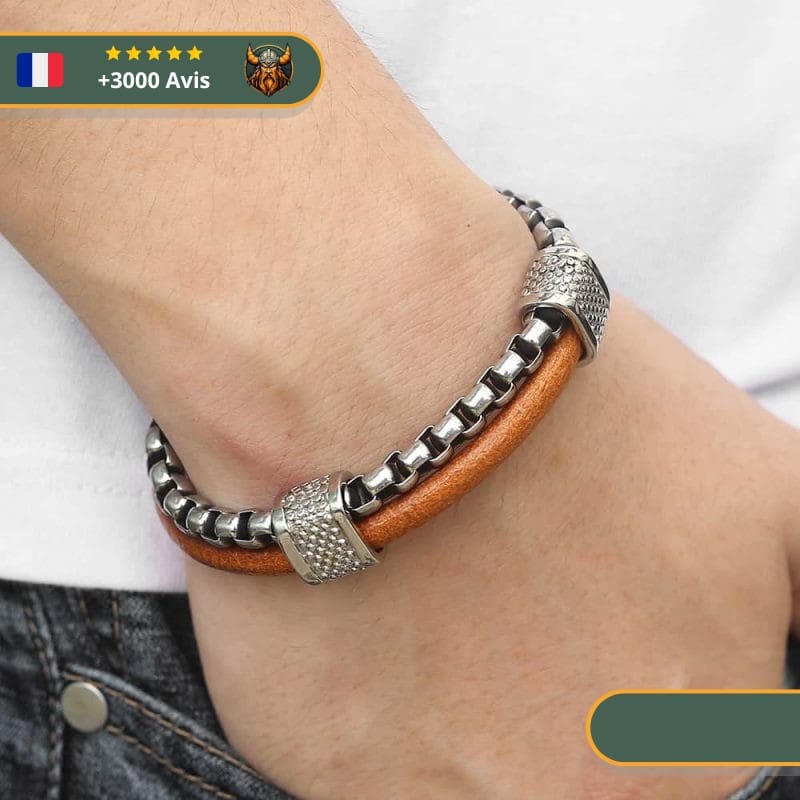 Bracelet Viking Drakkar | Argent – Image 3