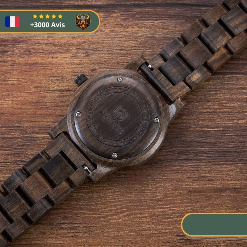 Montre Bois Mythologie | Marron – Image 3