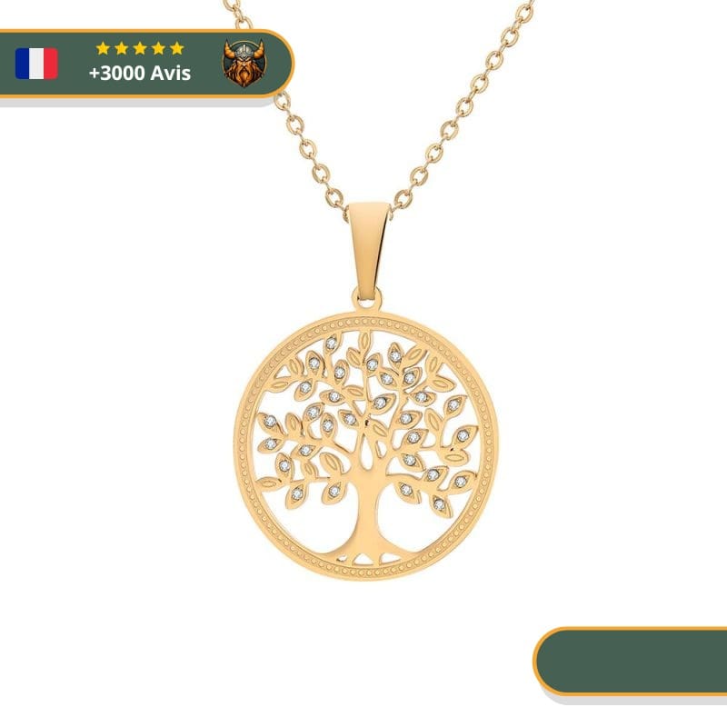 Collier Viking Arbre de vie