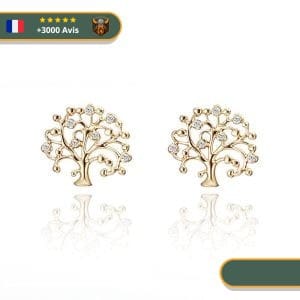 Boucles d'Oreilles Arbre De Vie Viking Shop