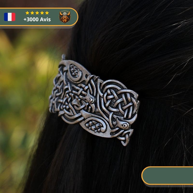 Broche Viking Lagertha | Argent – Image 4