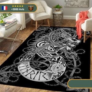 Tapis Viking Fenrir Runique