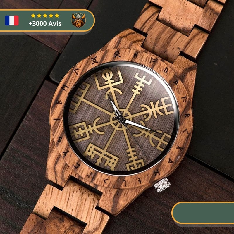 Montre Scandinave Esprit Bois | Marron Clair – Image 4