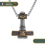 Collier Viking Marteau De Thor Et Runes Viking Shop