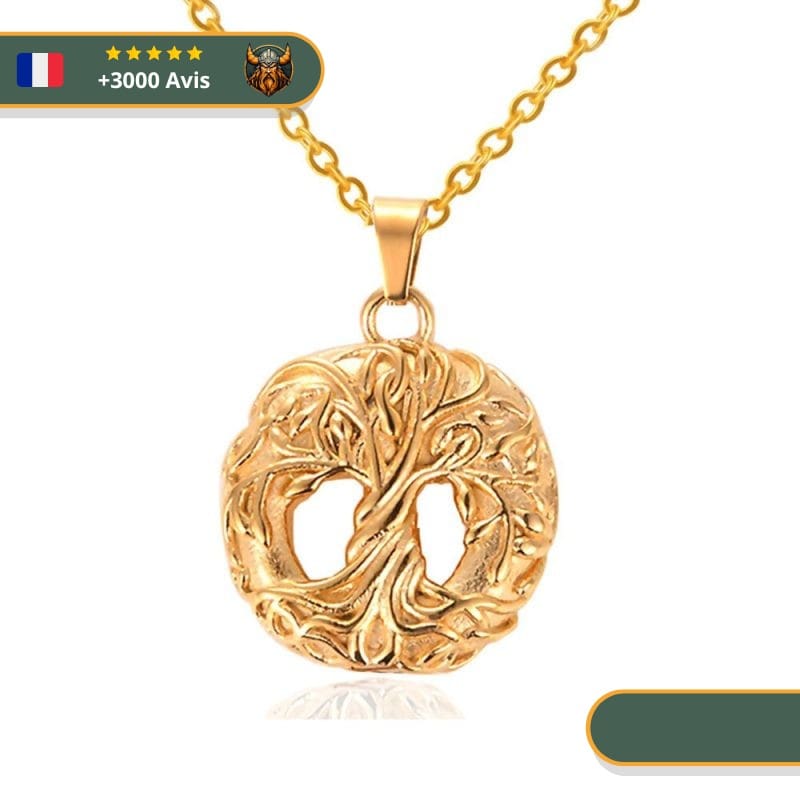 Collier Viking Arbre de vie