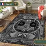 Tapis Marteau De Thor | Noir et Gris
