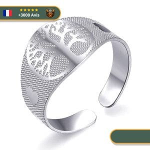Bague Viking Arbre de Vie Perpétuel