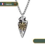 Collier Viking <br>Flèche Et Rune</br> Viking Shop