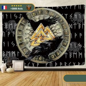 Tapis Mural Viking Trinité d'Odin