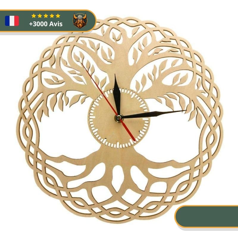 Horloge Viking Yggdrasil