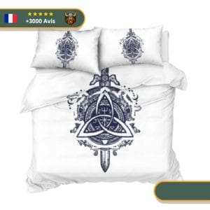 housse de couette viking triquetra