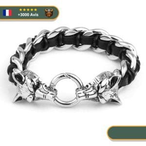 Bracelet Viking Sköll