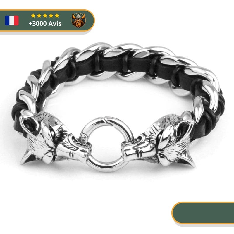 Bracelet Viking Sköll