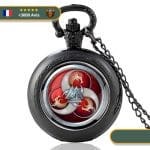 Montre gousset noir